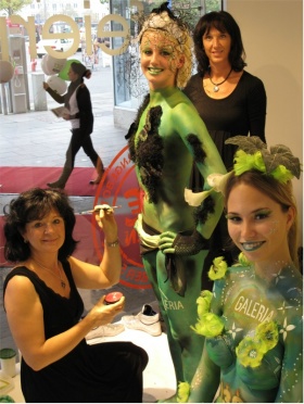 Bodypainting Kaufhof